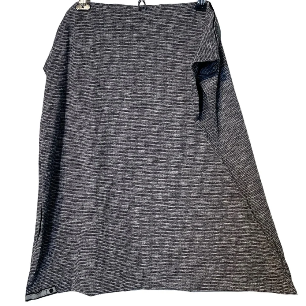 Lululemon Vinyasa Scarf Coco Pique‎ Black White Snap Wrap OS